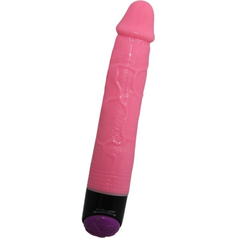 BAILE - VIBRATORE REALISTICO SESSUALE COLORATO ROSA 23 CM