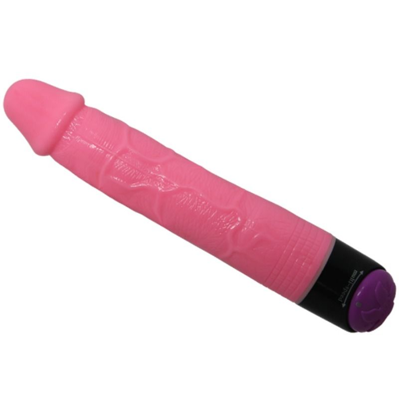 BAILE - VIBRATORE REALISTICO SESSUALE COLORATO ROSA 23 CM