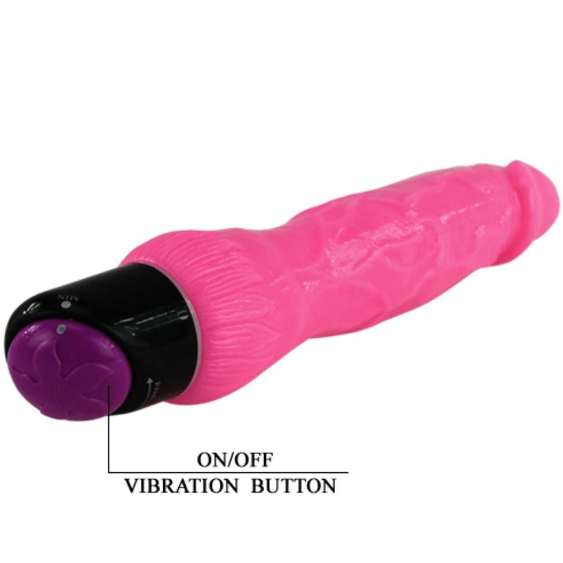 BAILE - VIBRATORE REALISTICO SESSUALE COLORATO ROSA 24 CM