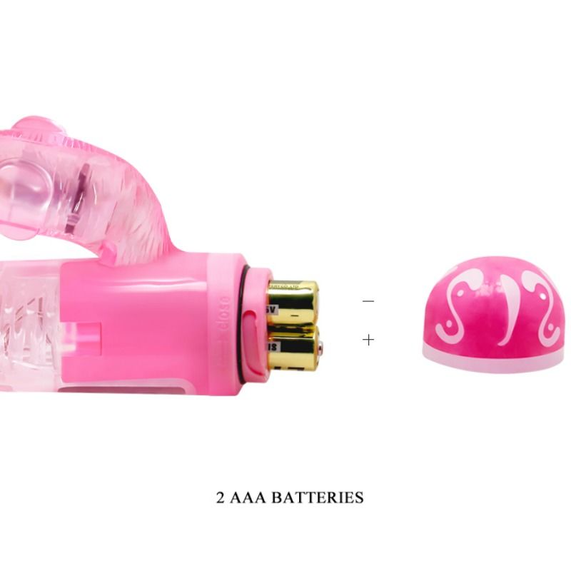BAILE - MULTISPEED-VIBRATOR MIT ROSA STIMULATOR