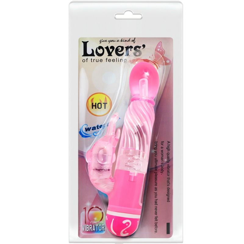 BAILE - MULTISPEED-VIBRATOR MIT ROSA STIMULATOR