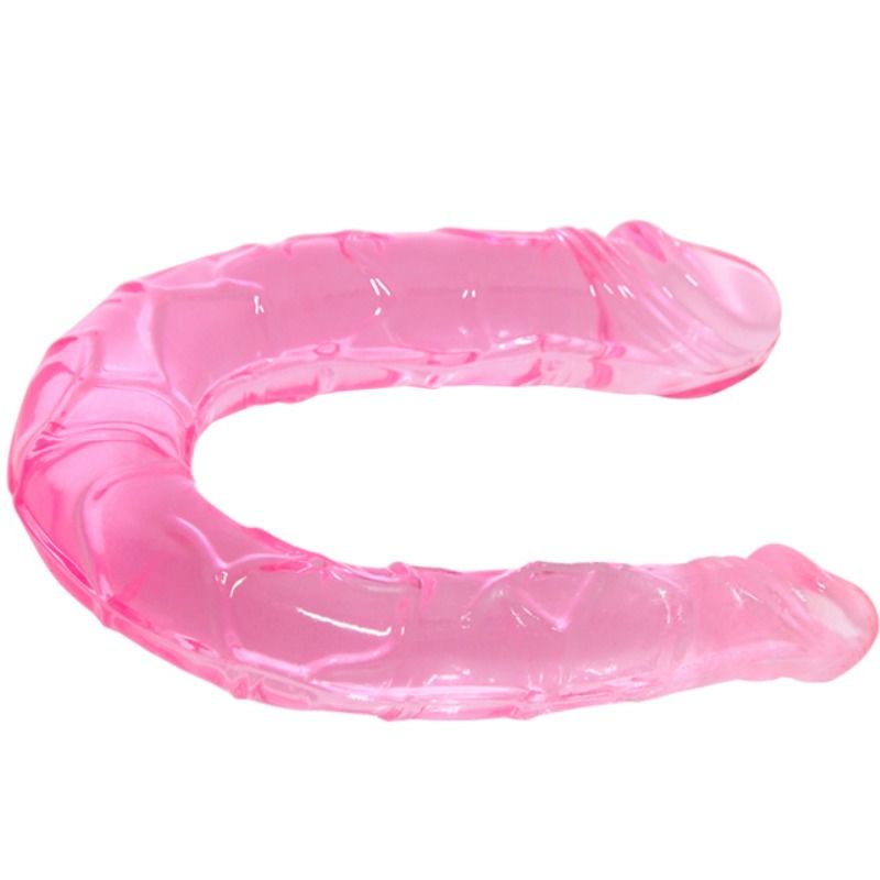 BAILE - DOPPELTER DONG DOPPELTER ROSA DILDO