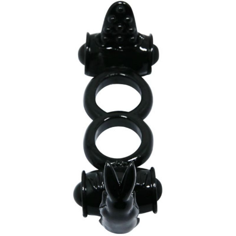BAILE - SWEET RING DOPPIO ANELLO CON DOPPIO CONIGLIO