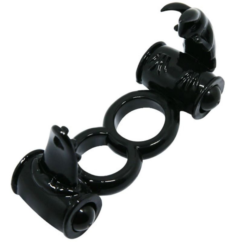 BAILE - SWEET RING DOPPIO ANELLO CON DOPPIO CONIGLIO