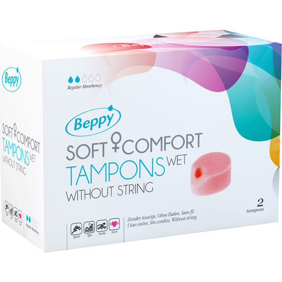 BEPPY - ASSORBENTI MORBIDI E COMFORT WET 2UNITÀ