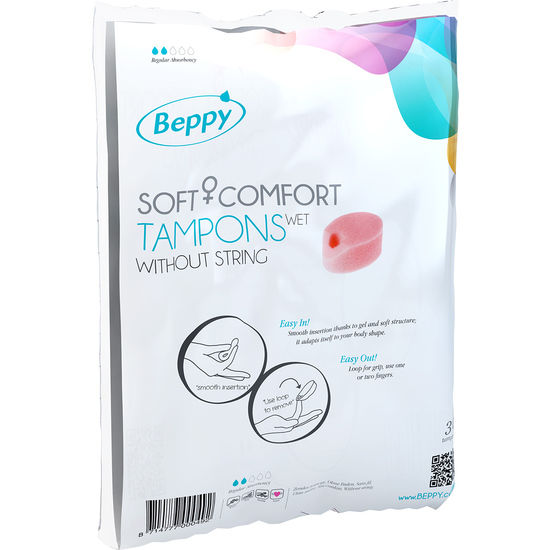 BEPPY - ASSORBENTI MORBIDI E COMFORT WET 30 UNITÀ