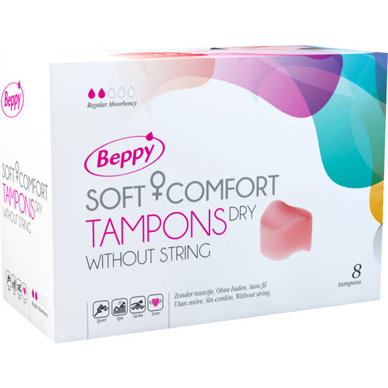 BEPPY - TAMPONI MORBIDI E COMFORT ASCIUTTI 8 UNITÀ