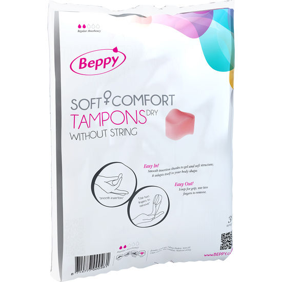 BEPPY - TAMPONI MORBIDI E COMFORT ASCIUTTI 30 UNITÀ