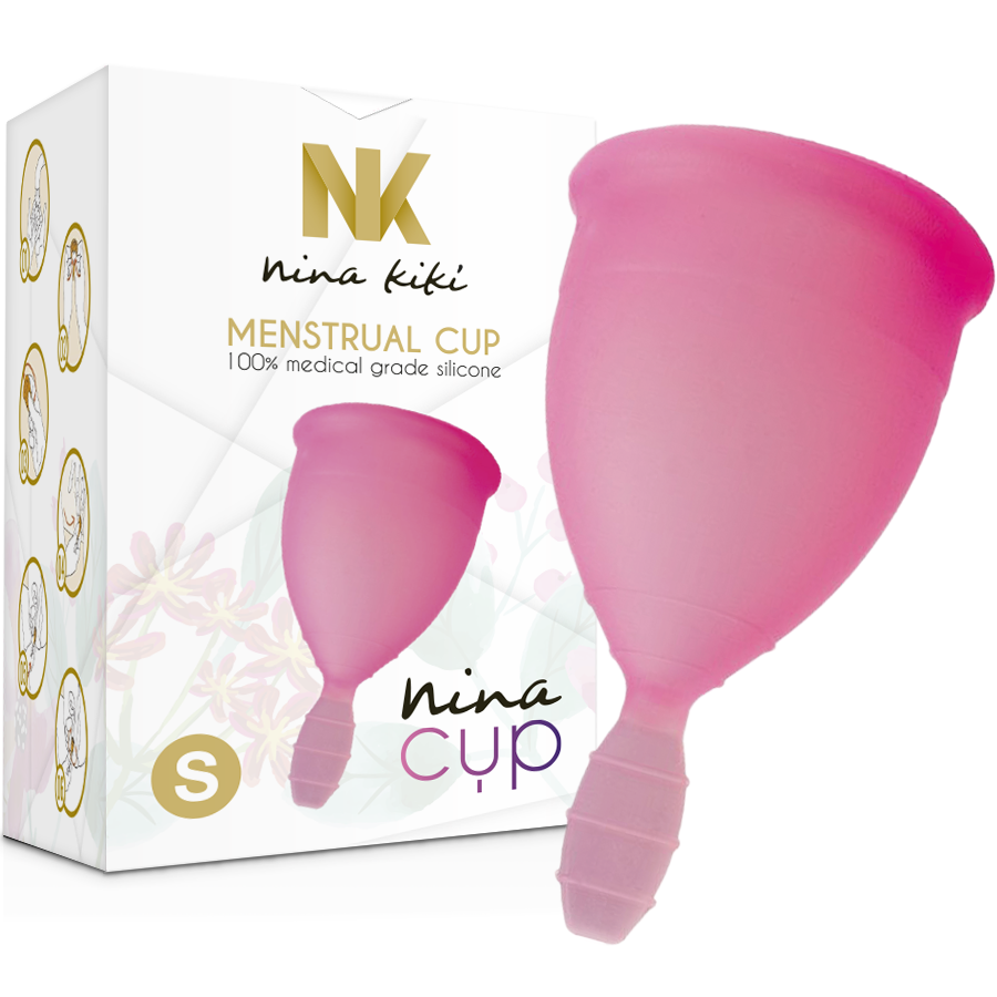 NINA KIKÍ - MENSTRUATIONSTASSE ROSA - GRÖSSE S
