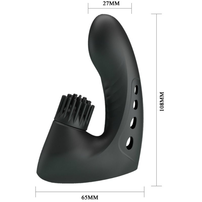PRETTY LOVE - MAGISCHER BOHRER-FINGERHÜLLE MIT ROTATIONSVIBRATION