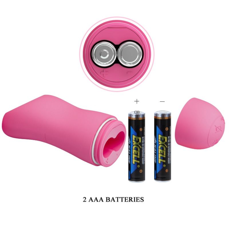 BAILE - PIZZE ROMANTICHE AD ONDE CON VIBRAZIONE ED ELETTROSHOCK FUCSIA