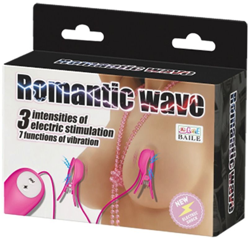 BAILE - PIZZE ROMANTICHE AD ONDE CON VIBRAZIONE ED ELETTROSHOCK FUCSIA