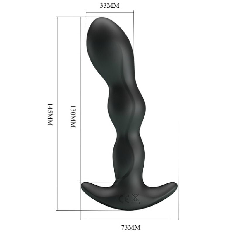 PRETTY LOVE - ANAL-MASSAGEGERÄT 12 VIBRATIONSMODI