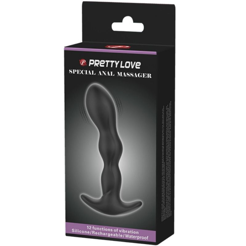 PRETTY LOVE - ANAL-MASSAGEGERÄT 12 VIBRATIONSMODI