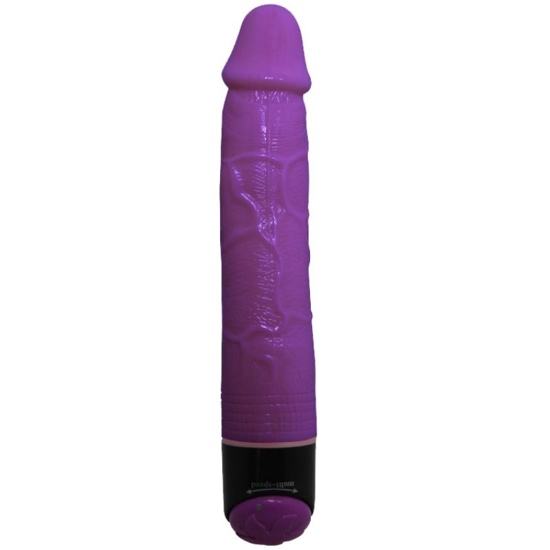 BAILE - VIBRATORE REALISTICO LILLA COLORATO 23 CM
