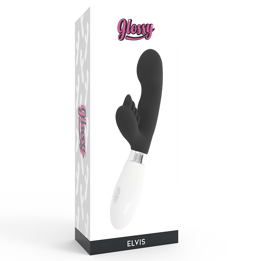 GLÄNZEND - ELVIS RABBIT SCHWARZ