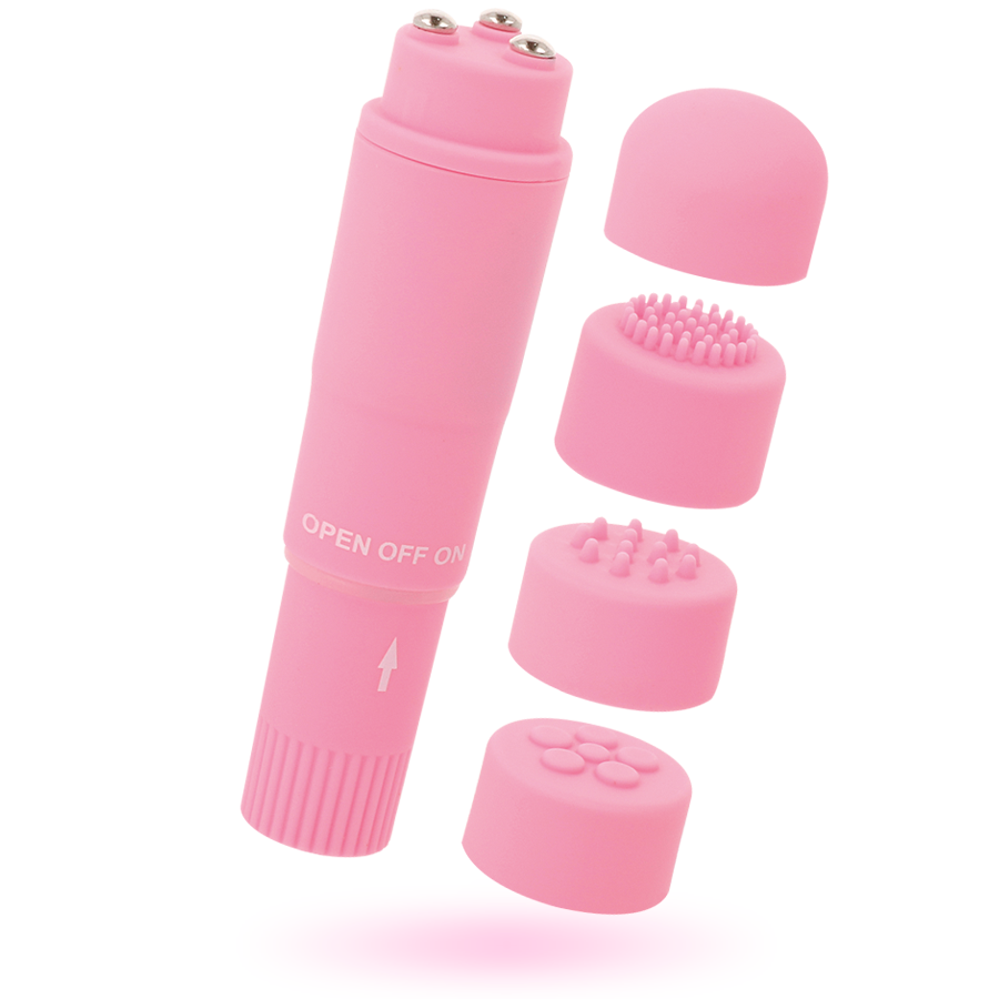 GLOSSY - KURT TASCHENMASSAGEGERÄT ROSA