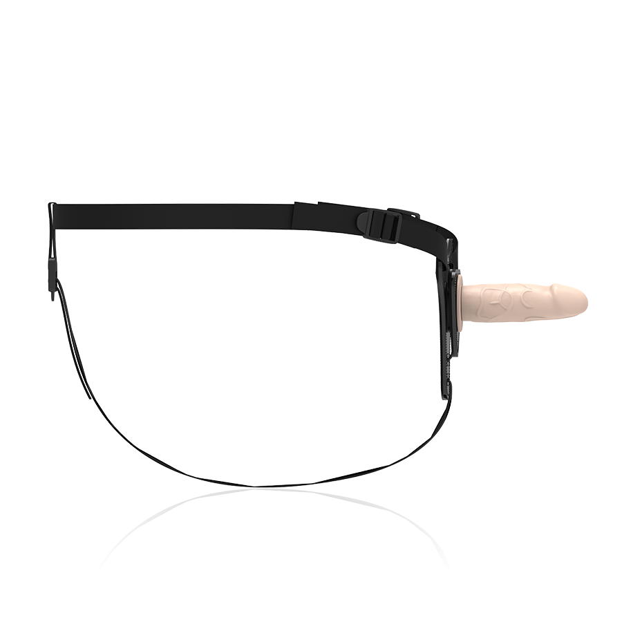 IMBRACATURA SOTTOMESSA FETISH - SILICONE REALISTICO COLOR CARNE 12,5 CM