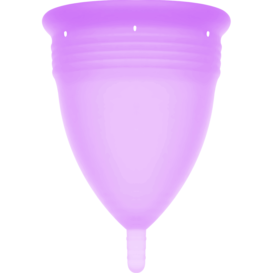 STERCUP - COPPA MESTRUALE IN SILICONE FDA VIOLA - TAGLIA S