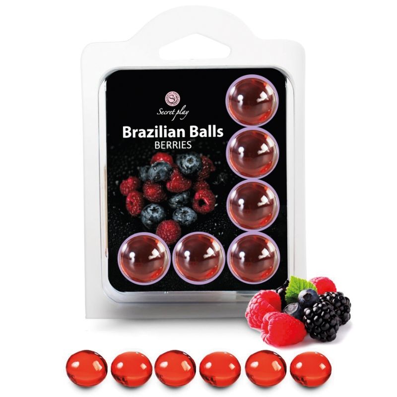 SECRETPLAY - BRASILIANI PALLINE FRUTTI DI BOSCO