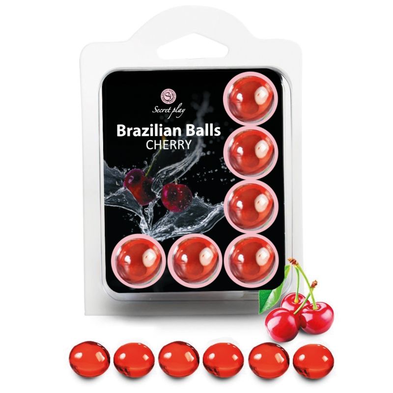 SECRETPLAY - BRASILIANI PALLINE CILIEGIE