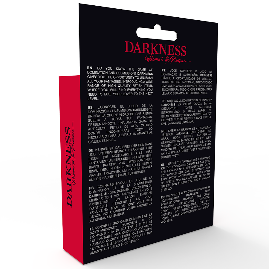 DARKNESS - UNISEX-ÖFFNUNGSHÖSCHEN EINE GRÖSSE