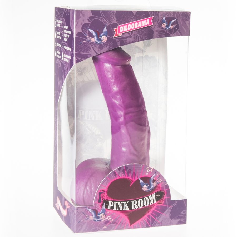 PINK ROOM - CONNOR DILDO REALISTICO VIOLA 16 CM