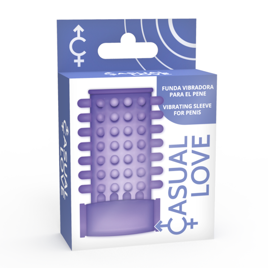 CASUAL LOVE - ANELLO VIBRANTE MANICA VIOLA