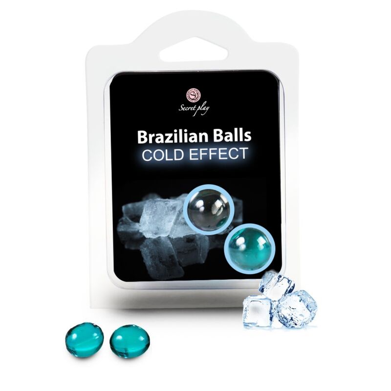 SECRETPLAY - BRASILIANISCHE BÄLLE KÄLTE-EFFEKT 2 EINHEITEN