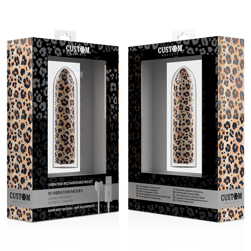 BENUTZERDEFINIERTE GESCHOSSE - LEOPARD MAGNETIC 10 INTENSITÄTEN