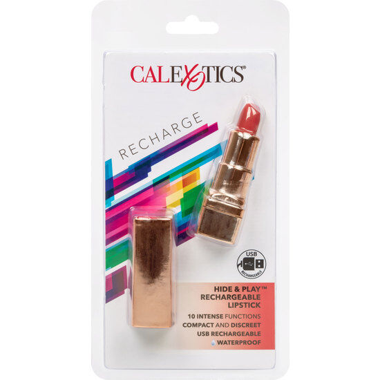 CALEXOTICS – BALA WIEDERAUFLADBARER LIPPENSTIFT HIDE &amp; PLAY ROT