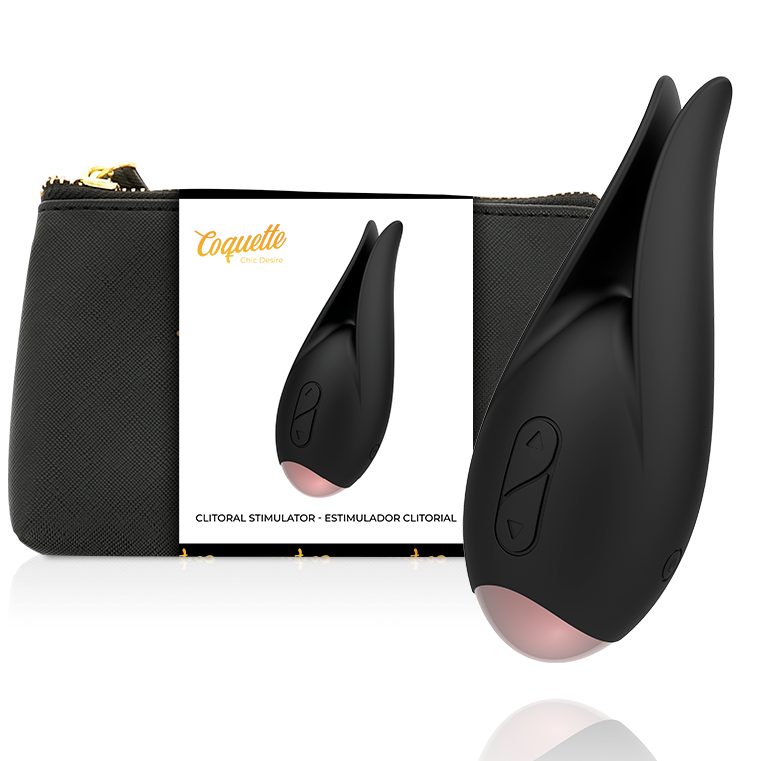 COQUETTE CHIC DESIRE - KLITORIENSTIMULATOR SCHWARZ / GOLDBLUME