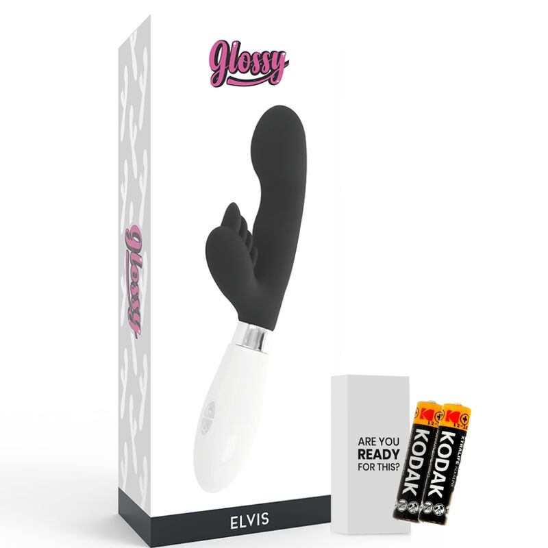 GLÄNZEND - ELVIS RABBIT SCHWARZ