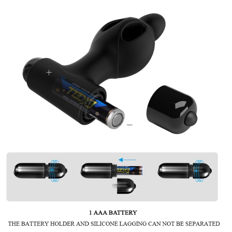 MR PLAY - SILIKON-ANALPLUG MIT VIBRATION