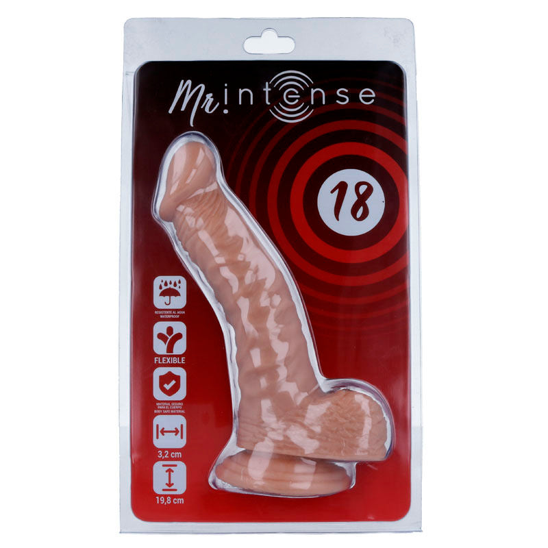 MR INTENSE - 18 CAZZO REALISTICO 19,8 CM -O- 3,2 CM