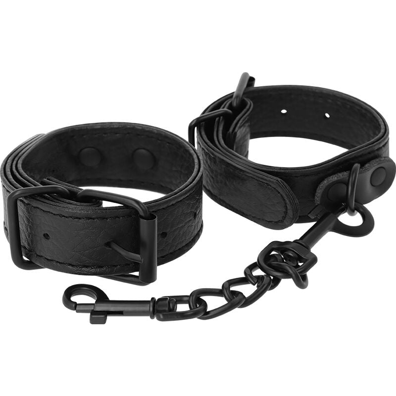 DARKNESS - BREITE, DÜNNE, STRUKTURIERTE HANDSCHELLEN