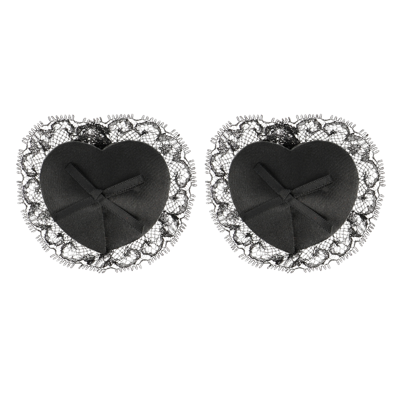 COQUETTE CHIC DESIRE - BRUSTWARZENABDECKUNGEN SPITZE SCHWARZ