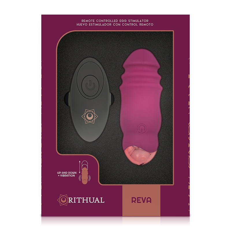 RITHUAL - REVA EGG FERNBEDIENUNG AUF- UND AB-SYSTEM + VIBRATION