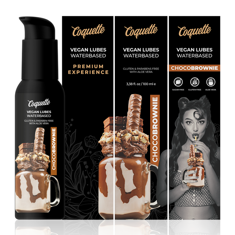 COQUETTE CHIC DESIRE - PREMIUM-ERLEBNIS 100ML VEGANE GLEITMITTEL SCHOKOBROWNIE