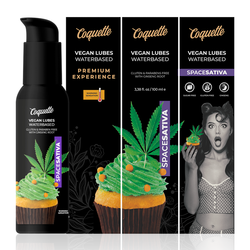 COQUETTE CHIC DESIRE - PREMIUM-ERLEBNIS 100 ML VEGANE GLEITMITTEL SPACE SATIVA