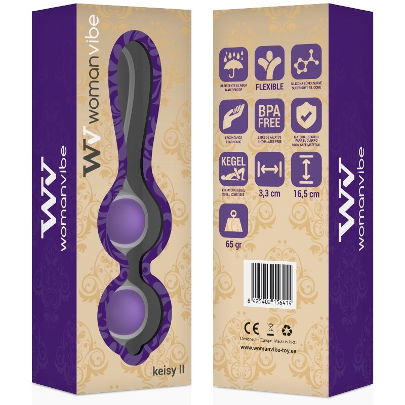 WOMANVIBE - KEISY II PALLINE IN SILICONE