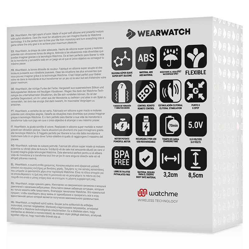 WEARWATCH - DUAL TECHNOLOGY WATCHME HELLGRÜNER VIBRATOR